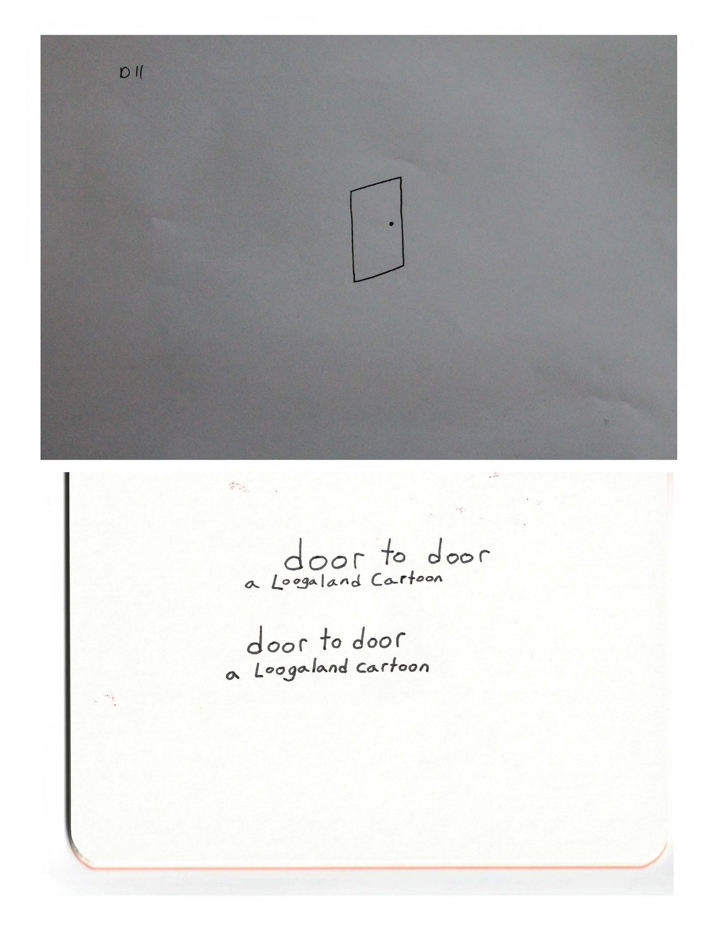 The Making of Door to door: a Loogaland art book (.PDF)